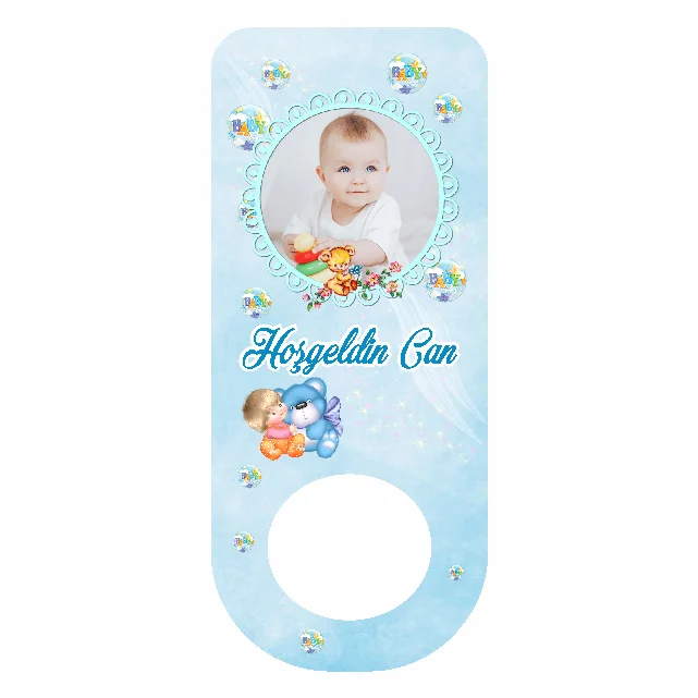 Yenidoğan Temalı Dikdörtgen Açacak Magneti